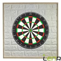 Lena Geluidsdemper Deluxe White inclusief Dartbord