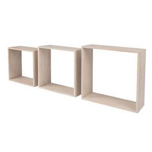 Duraline Wandkubus - set van 3 - wit 9mm 30x30x12cm
Duraline Wandkubus - set van 3 - wit 9mm 30x30x12cm