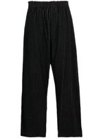 Craig Green ripped striped straight-leg trousers - Noir