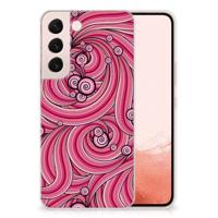 Samsung Galaxy S22 | Hoesje maken | Swirl Pink