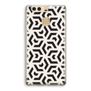 Crazy pattern: Huawei P9 Transparant Hoesje