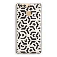 Crazy pattern: Huawei P9 Transparant Hoesje