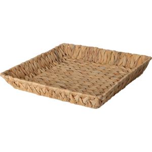 H&amp;amp;S Collection Broodmand - gevlochten riet - naturel - 34 x 34 x 6 cm   -