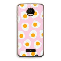 Dancing eggs: Motorola Moto Z Force Transparant Hoesje