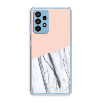A touch of peach: Samsung Galaxy A52 Transparant Hoesje