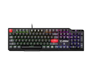 MSI Vigor GK41 Dusk LR US toetsenbord USB QWERTY Engels Zwart