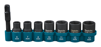 Makita Accessoires Krachtdoppenset 8-delig - E-12289 - E-12289