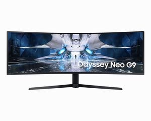 Samsung Odyssey Neo G9 LS49AG954NPXEN 49 Ultrawide QHD 240Hz Curved VA Gaming Monitor