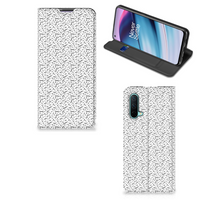 OnePlus Nord CE 5G Hoesje met Magneet Stripes Dots