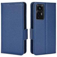 Xiaomi 12/12X Wallet Case met Magnetische Sluiting - Blauw - thumbnail