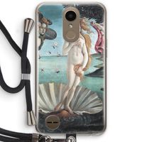 Birth Of Venus: LG K10 (2017) Transparant Hoesje met koord