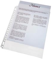 Esselte showtas, PP, transparant, 30% pre-consumer gerecycleerd plastic