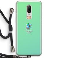 Win98: OnePlus 6 Transparant Hoesje met koord