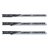 Wolfcraft Decoupeerzaagbladen | T-schacht | HCS | Set voor B&D | 3 stuks - 2674000