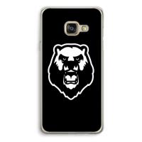 Angry Bear (black): Samsung Galaxy A3 (2016) Transparant Hoesje