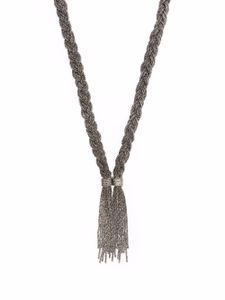 Aurelie Bidermann collier sautoir Miki - Noir