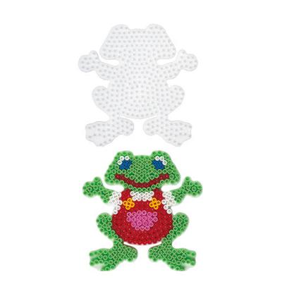 Hama strijkkralenbordje - kikker