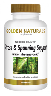 Golden Naturals Stress & Spanning Support Capsules