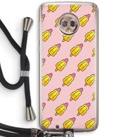 Waterijsjes: Motorola Moto G6 Transparant Hoesje met koord