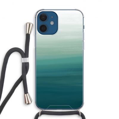 Ocean: iPhone 12 Transparant Hoesje met koord