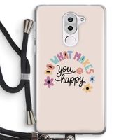 Happy days: Honor 6X Transparant Hoesje met koord