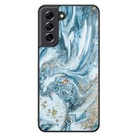 Samsung Galaxy S21 FE hoesje - Marble sea