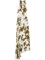 Proenza Schouler robe longue sans manches à fleurs - Blanc - thumbnail