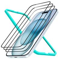 iPhone 15 Plus Tempered-Glass Screen Protector Set - 3 Screen Protectors
