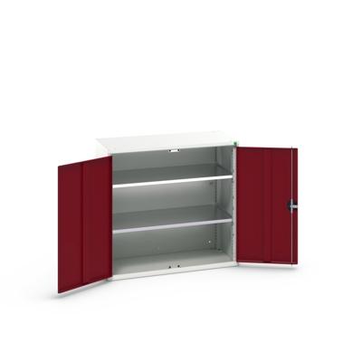 Bott Verso Systeemkast | 1050x550x1000mm | 2 Legborden | 2 Deuren | RAL 3004 - 16926259.24