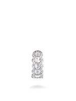 David Morris bague d'oreille Rose Cut orné de diamants - Argent