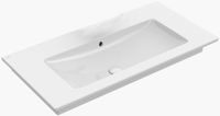 Villeroy & Boch Venticello meubelwastafel 100x50 cm, zonder kraangat met overloop, wit - thumbnail