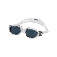 Wedstrijd zwembrillen met zwarte lenzen voor volwassenen - Zwembrillen - thumbnail