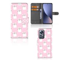 Xiaomi 12 Pro | Telefoonhoesje | Met pasjeshouder | Sleeping Cats