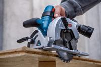 Bosch Professional GKS 18V-57-2 L Accu-cirkelzaag Zaagdiepte 90° (max.) 57 mm Incl. 2 accus, Incl. lader, Incl. koffer 18 V 5.5 Ah - thumbnail