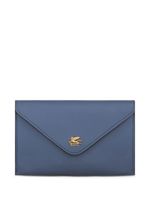 ETRO porte-monnaie en cuir - Bleu