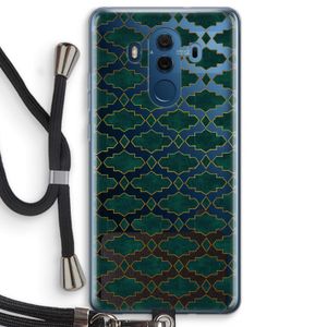 Moroccan tiles: Huawei Mate 10 Pro Transparant Hoesje met koord