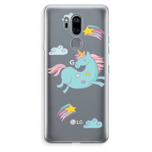 Vliegende eenhoorn: LG G7 Thinq Transparant Hoesje