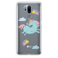 Vliegende eenhoorn: LG G7 Thinq Transparant Hoesje