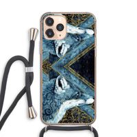 Golden Fox: iPhone 11 Pro Transparant Hoesje met koord