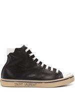 Saint Laurent baskets Malibu en cuir - Noir