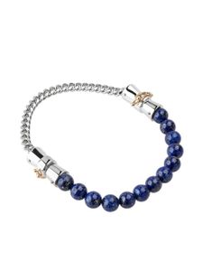 TANE México 1942 bracelet Épico à perles en Lapis Lazuli - Argent