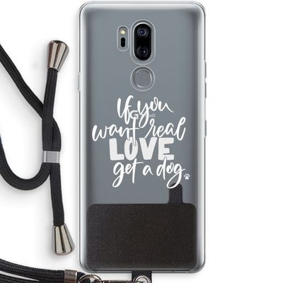 Partner in crime: LG G7 Thinq Transparant Hoesje met koord