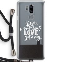 Partner in crime: LG G7 Thinq Transparant Hoesje met koord