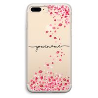 Hartjes en kusjes: iPhone 7 Plus Transparant Hoesje