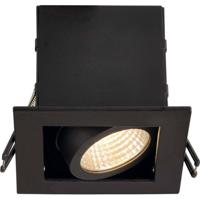 SLV 115700 LED-inbouwlamp 8.3 W Zwart (mat)