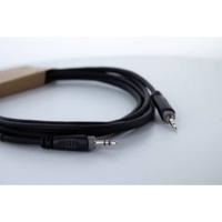 Cordial 14827 Jackplug Audio Aansluitkabel [1x Jackplug male 3,5 mm - 1x Jackplug male 3,5 mm] 0.50 m Zwart PVC-mantel, Verdraaid