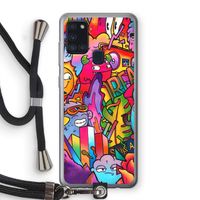 Dreams: Samsung Galaxy A21s Transparant Hoesje met koord