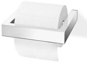 ZACK Linea toiletrolhouder glans RVS