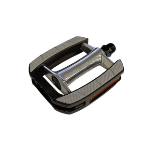 Falkx electra pedalen 9/16", aluminium huis, anti slip