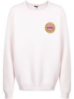 MARANT sweat à patch logo - Rose